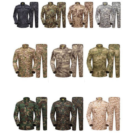 Men Tactical Kryptek Camouflage Airsoft Set Cargo Pants - Cargo Pants - Tacyiarmycal - Mad Fly Essentials