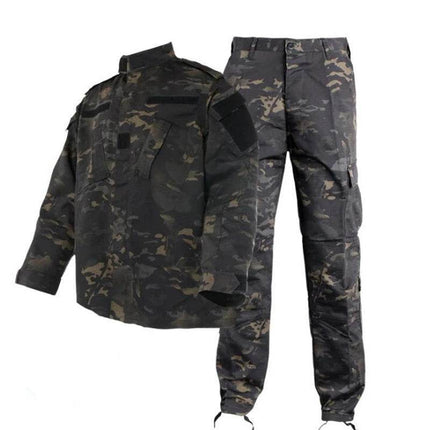 Men Tactical Kryptek Camouflage Airsoft Set Cargo Pants - Cargo Pants - Tacyiarmycal - Mad Fly Essentials