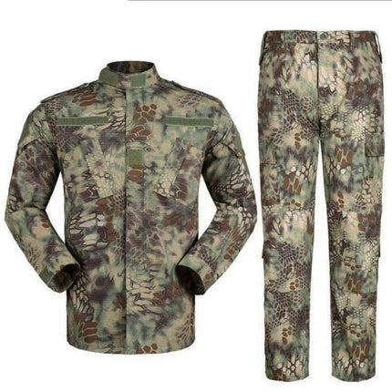 Men Tactical Kryptek Camouflage Airsoft Set Cargo Pants - Cargo Pants - Tacyiarmycal - Mad Fly Essentials