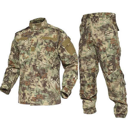 Men Tactical Kryptek Camouflage Airsoft Set Cargo Pants - Cargo Pants - Tacyiarmycal - Mad Fly Essentials