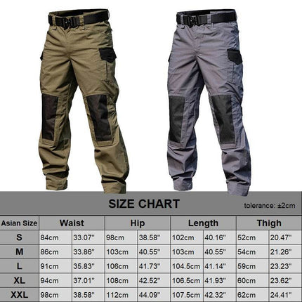 Men Tactical Training Camo Cargo Pants - Cargo Pants - TACTIARMYCAL - Mad Fly Essentials