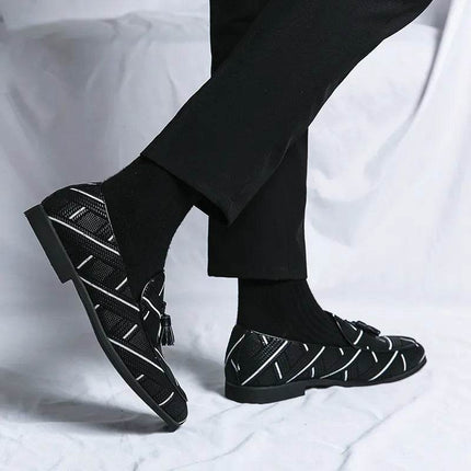 Men Tassel Flat Business Casual Loafers - Loafers - BC - Mad Fly Essentials