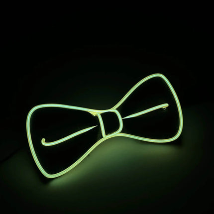 Men Tie Bow LED Suspender Party Essentials - Party Essentials - LEDIT - Mad Fly Essentials