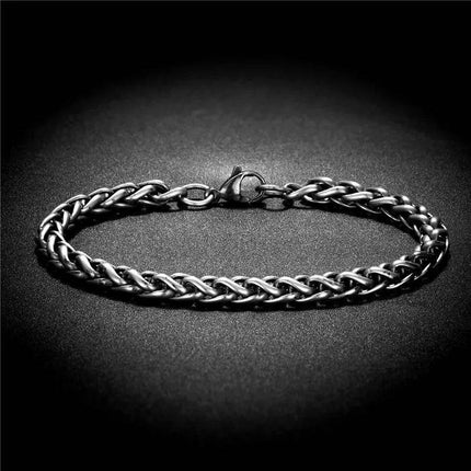 Men Medieval Titanium Steel Keel Bracelet - Bracelet - Medieval Decor - Mad Fly Essentials