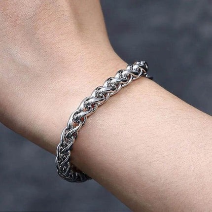 Men Medieval Titanium Steel Keel Bracelet - Bracelet - Medieval Decor - Mad Fly Essentials
