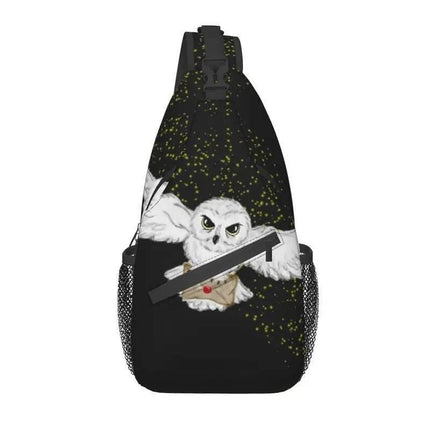 Men Triple Goddess Goth Crossbody Sling Bag - Mad Fly Essentials