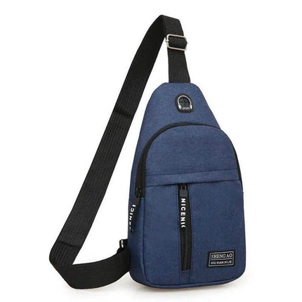 Men Vintage Canvas Satchel Crossbody Bag - Crossbody Bag - heatboywade - Mad Fly Essentials