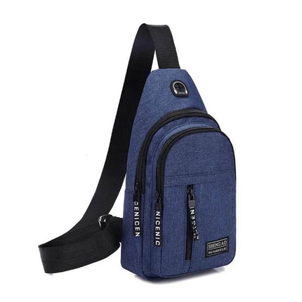 Men Vintage Canvas Satchel Crossbody Bag - Mad Fly Essentials