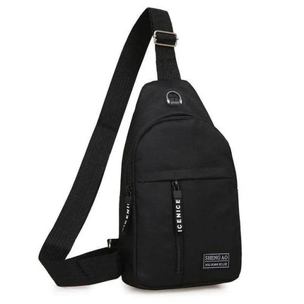 Men Vintage Canvas Satchel Crossbody Bag - Crossbody Bag - heatboywade - Mad Fly Essentials