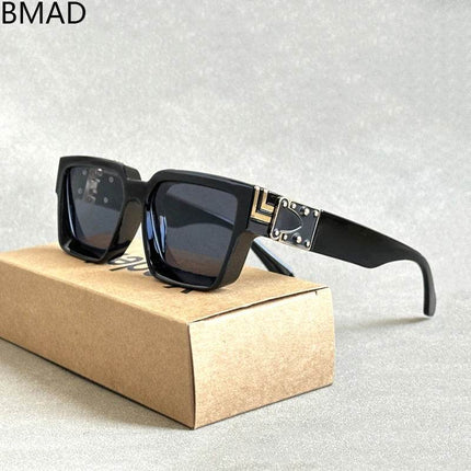Men Vintage Cat Eye Square Sunglasses - Men Sunglasses - D&TCOOLFLY - Mad Fly Essentials