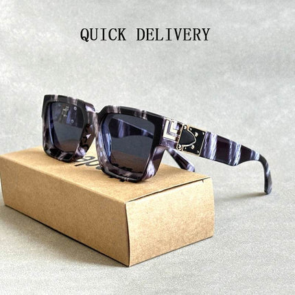Men Vintage Cat Eye Square Sunglasses - Men Sunglasses - D&TCOOLFLY - Mad Fly Essentials