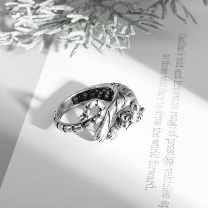 Men Vintage Horus Egyptian Ring - Ring - AltGoth - Mad Fly Essentials