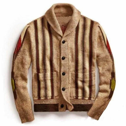 Men Winter Casual Cardigan Knit Sweater - Sweater - Idealism - Mad Fly Essentials