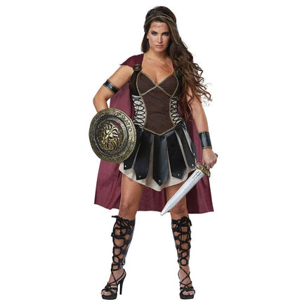 Men Women Spartan Gladiator Cosplay Costume - Costume - Costumes Plus - Mad Fly Essentials