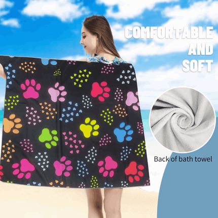 Microfiber Beach Towels Quick Drying Beach Yoga Mat - Yoga Mat - McCarter - Mad Fly Essentials