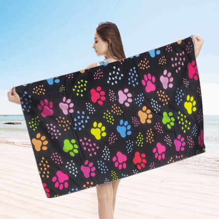 Microfiber Beach Towels Quick Drying Beach Yoga Mat - Yoga Mat - McCarter - Mad Fly Essentials