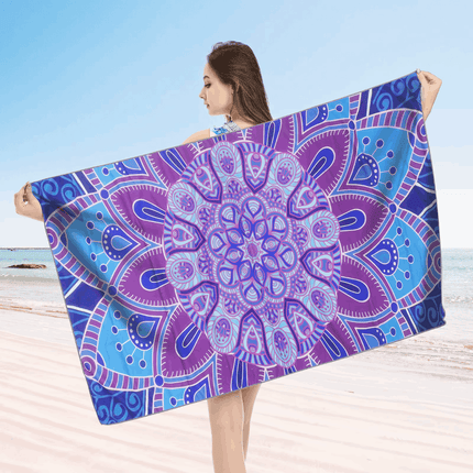 Microfiber Beach Towels Quick Drying Beach Yoga Mat - Yoga Mat - McCarter - Mad Fly Essentials