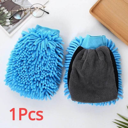Microfiber Chenille Car Wash Gloves - Mad Fly Essentials