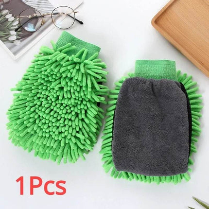 Microfiber Chenille Car Wash Gloves - Mad Fly Essentials