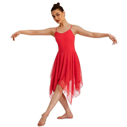 MIDI Dress Women Asymmetrical Chiffon Ballet Dance Dress - MIDI Dress - IIXPIN - Mad Fly Essentials