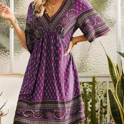 Mini Dress Women Short Floral Beach Dress - Mini Dress - Veryou - Mad Fly Essentials