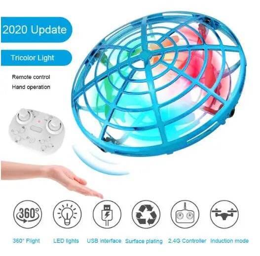 Mini RC UFO LED Gesture Sensing Drone Activity Toys - Activity Toys - Swiing - Mad Fly Essentials