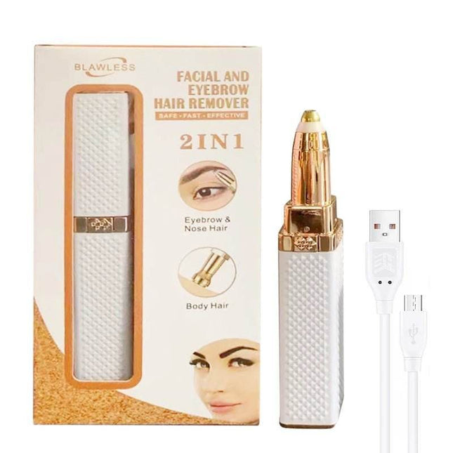 Mini USB Eyebrow Trimmer Epilator Beauty Essentials - Beauty Essentials - LANBENA - Mad Fly Essentials