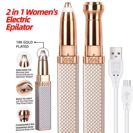 USB Eyebrow Epilator Beauty Essentials - Mad Fly Essentials