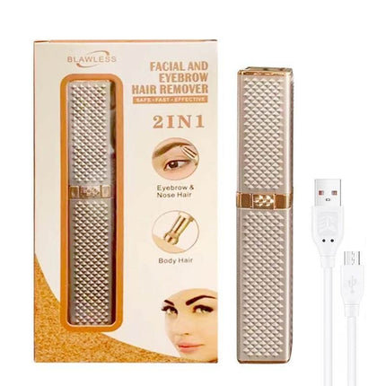Mini USB Eyebrow Trimmer Epilator Beauty Essentials - Beauty Essentials - LANBENA - Mad Fly Essentials