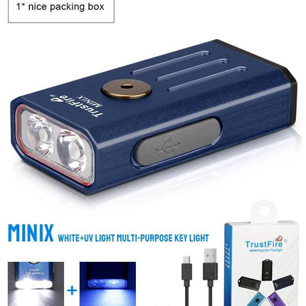MiniX USB Rechargeable LED Flashlight - LED Flashlight - TrustFire - Mad Fly Essentials