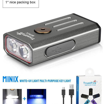 MiniX USB Rechargeable LED Flashlight - LED Flashlight - TrustFire - Mad Fly Essentials