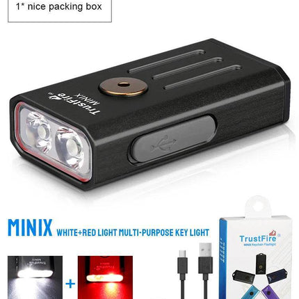 MiniX USB Rechargeable LED Flashlight - LED Flashlight - TrustFire - Mad Fly Essentials