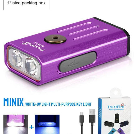 MiniX USB Rechargeable LED Flashlight - LED Flashlight - TrustFire - Mad Fly Essentials