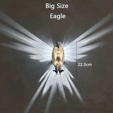 Modern 3D Eagle Animal LED Wall Sconce - LED Wall Sconce - Quashion - Mad Fly Essentials