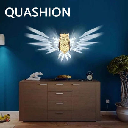 Modern 3D Eagle Animal LED Wall Sconce - Mad Fly Essentials