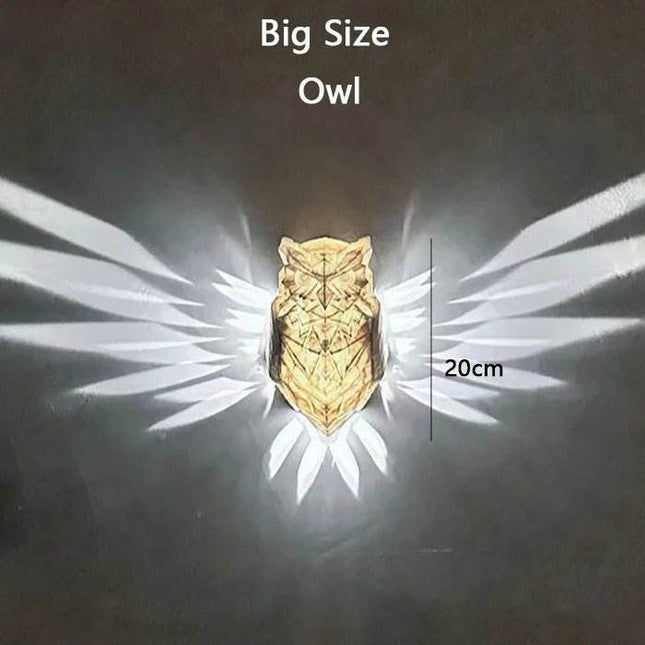 Modern 3D Eagle Animal LED Wall Sconce - LED Wall Sconce - Quashion - Mad Fly Essentials