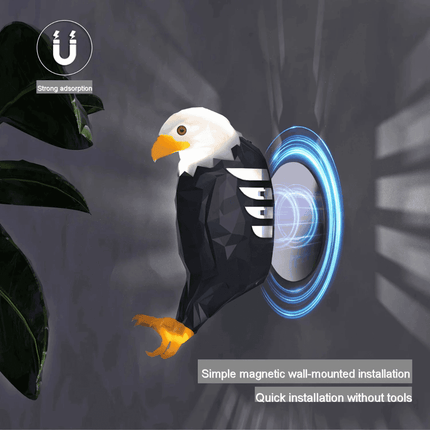 Modern 3D Owl Eagle Projector Light LED Wall Sconce - LED Wall Sconce - CLODE - Mad Fly Essentials