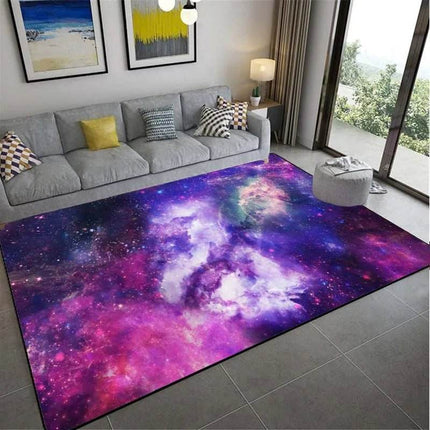 Modern 3D Space Planet Galaxy Illusion Area Rug - Area Rug - WESSD - Mad Fly Essentials