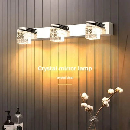 Modern Crystal Bathroom Mirror LED Wall Sconce - LED Wall Sconce - CLODE - Mad Fly Essentials