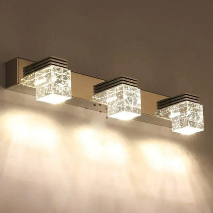 Modern Crystal Bathroom Mirror LED Wall Sconce - LED Wall Sconce - CLODE - Mad Fly Essentials