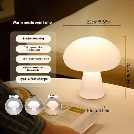 Modern LED Mushroom Table Desk Lamp - Desk Lamp - Mavesan - Mad Fly Essentials