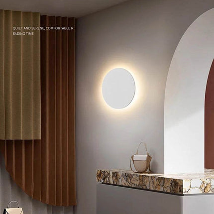 Modern Round Bedroom LED Wall Sconce - Mad Fly Essentials