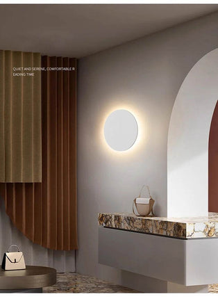 Modern Round Bedroom LED Wall Sconce - Mad Fly Essentials