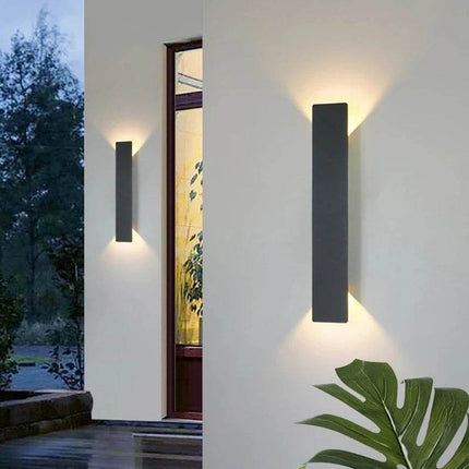 Modern Minimalist Black White 18W LED Wall Sconce - LED Wall Sconce - Dreaminglight - Mad Fly Essentials