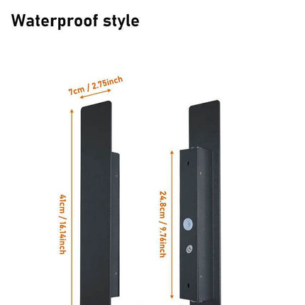 Modern Minimalist Black White 18W LED Wall Sconce - LED Wall Sconce - Dreaminglight - Mad Fly Essentials