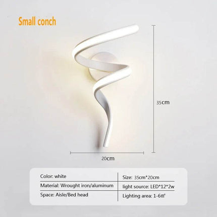 Modern Minimalist Indoor LED Wall Sconce - LED Wall Sconce - Sanoni - Mad Fly Essentials