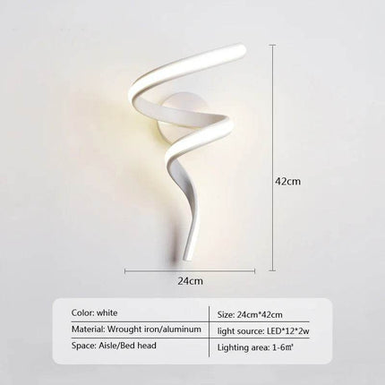Modern Minimalist Indoor LED Wall Sconce - LED Wall Sconce - Sanoni - Mad Fly Essentials