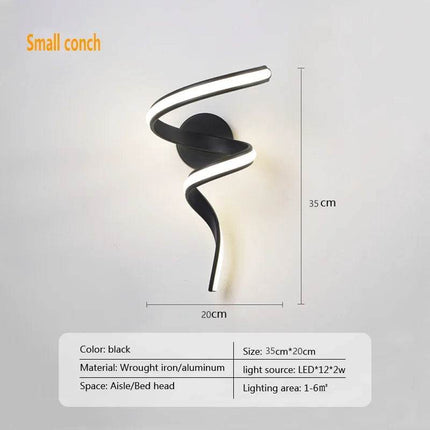Modern Minimalist Indoor LED Wall Sconce - LED Wall Sconce - Sanoni - Mad Fly Essentials