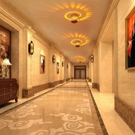 Modern RGB Spiral Remote LED Wall Sconce - LED Wall Sconce - Mavesan - Mad Fly Essentials