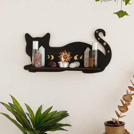 Moon Cat Small Shelf Storage Rack Home Essentials - Home Essentials - Nostalgia - Mad Fly Essentials